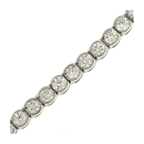 amazon_bracelet Bezel-set Diamond Bracelet from Amazon.com