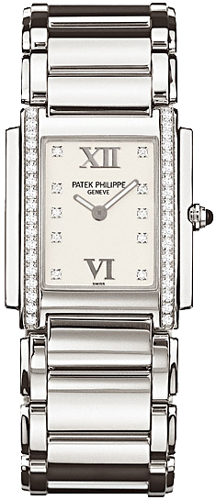 patek_24 Patek Philippe Twenty-4 in Steel with Diamonds