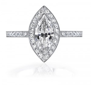Have a Marquise (or Pear or Oval) shape? This Danhov Halo Setting can ...