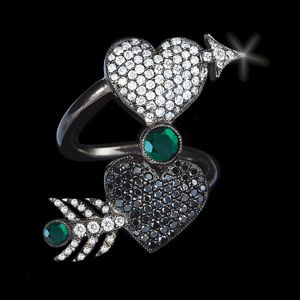 Colette_double_heart_ring_RIAZ049 Colette Green Camelot Ring