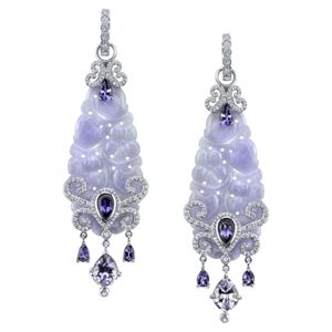 Couture Show Exclusive Sneak Peek: Erica Courtney Luscious Lavender Earrings Couture Show Exclusive Sneak Peek: Erica Courtney Luscious Lavender Earrings