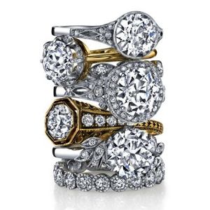 SS_stack Single Stone Rings