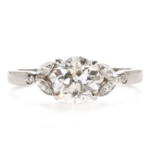 Single-34 Single Stone Ring Greenwich Jewelers