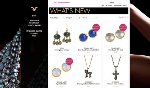 Fragments_whats_new Fragments.com website