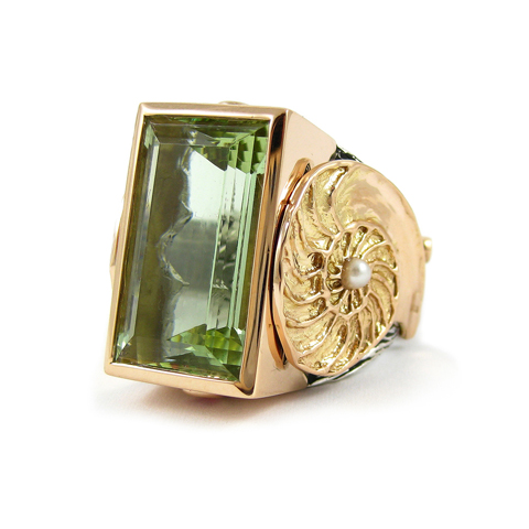 K_brunini_nautilus_ring Katey Brunini Ring