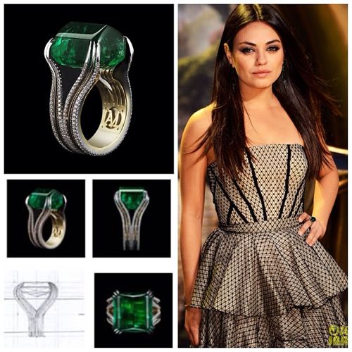 Alexandra_Mor_Mila_Kunis_prem Mila Kunis in Alexandra Mor alexander McQueen