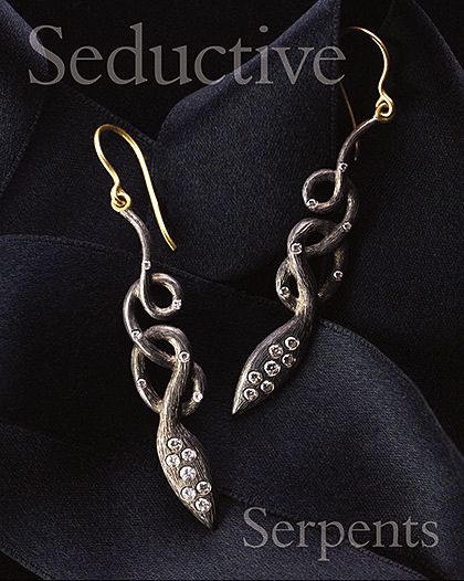 snake_lk_snake Laurie Kaiser Snake Earrings