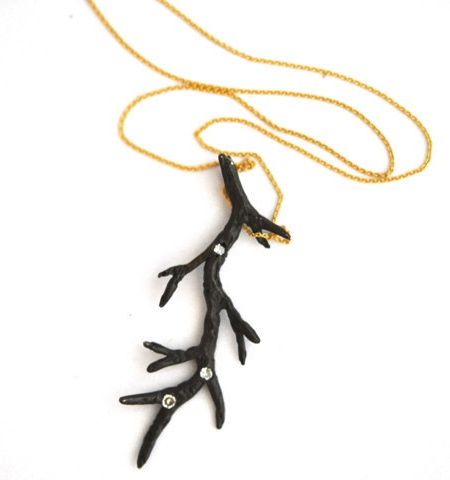MD_LWS_Branch Lost Wax Studio Branch Pendant