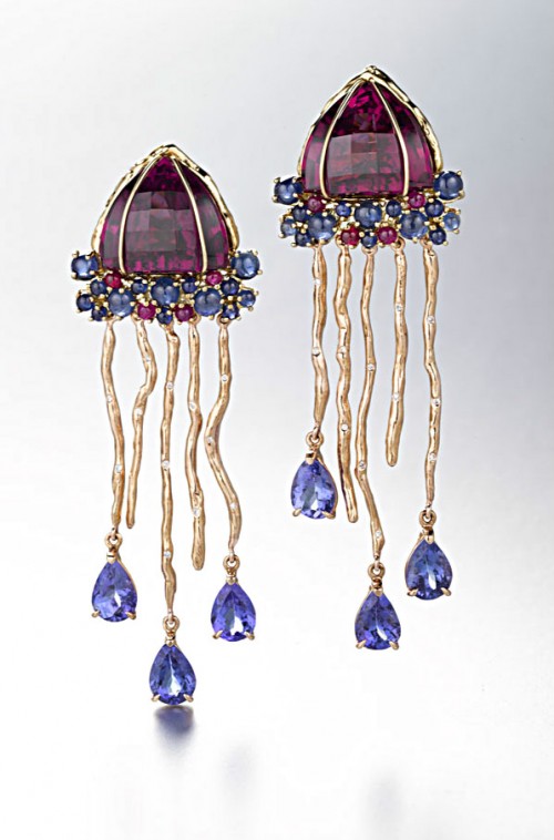 Jellyfishedited Daria de Koning Jellyfish Earrings