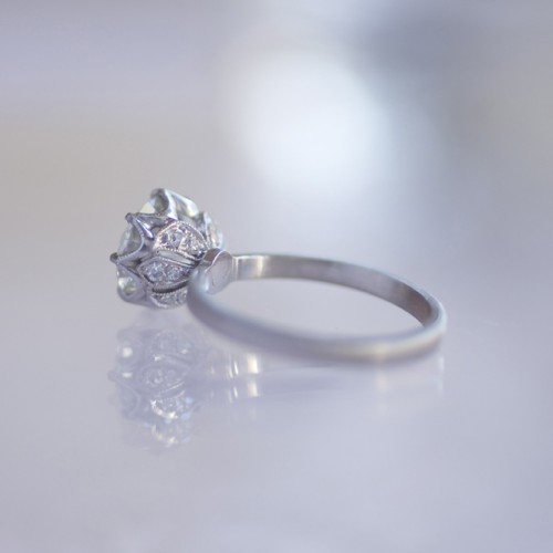 Erika Winters Designs Grace Solitaire Engagement Ring Erika Winters Designs Grace Solitaire Engagement Ring