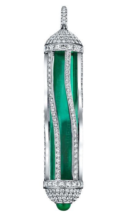 Robert Procop_The African Kryptonite Pendant Robert Procop Angelina Jolie Emerald