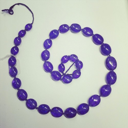 Tucson_RB_Tanz_IMG_3077 Tanzanite necklace by Robert Bentley